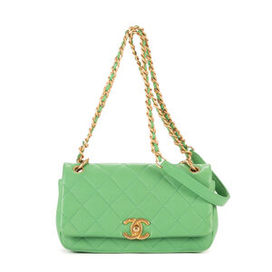 Chanel Top Handle Satchel Single Flap